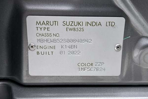 2022 Suzuki Baleno GL EW Series II
