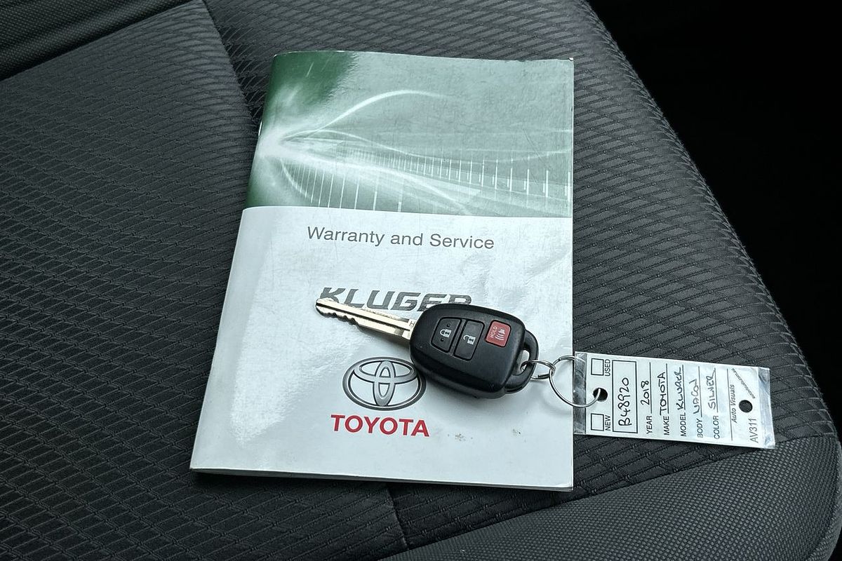 2018 Toyota Kluger GX GSU50R