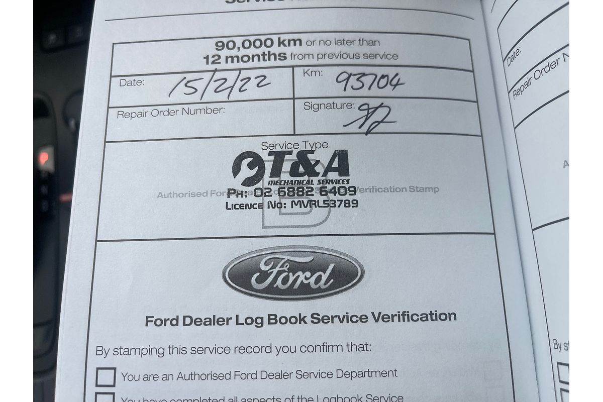2018 Ford Ranger XLS PX MkII 4X4