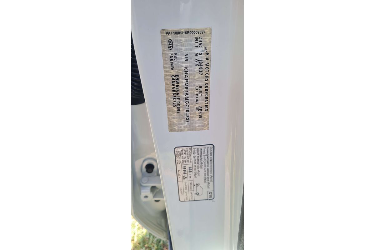 2016 Kia Sportage SLi QL