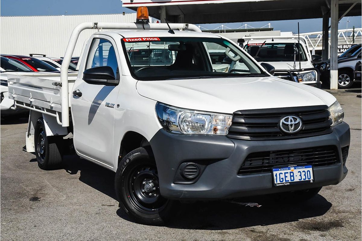 2016 Toyota Hilux Workmate TGN121R Rear Wheel Drive