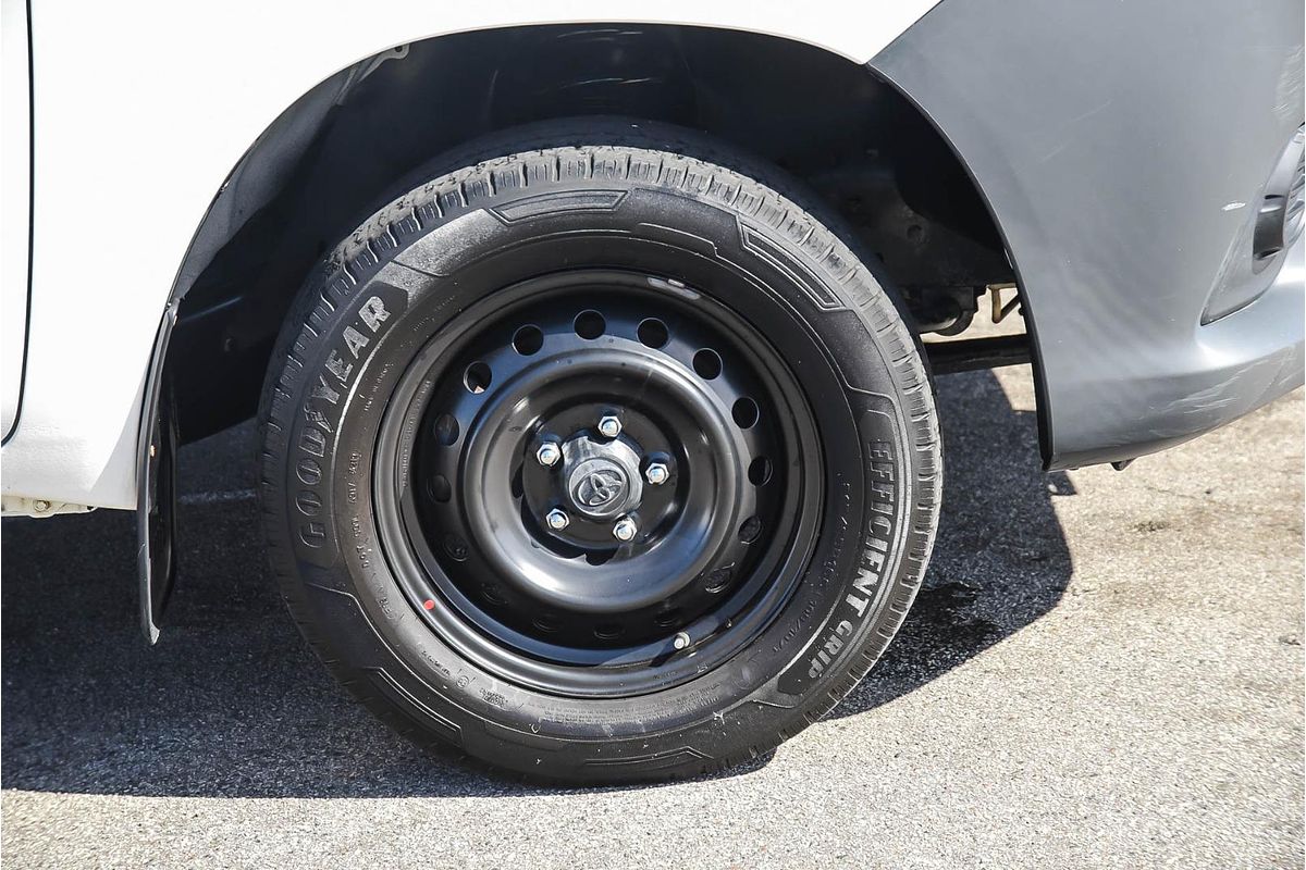 2016 Toyota Hilux Workmate TGN121R Rear Wheel Drive