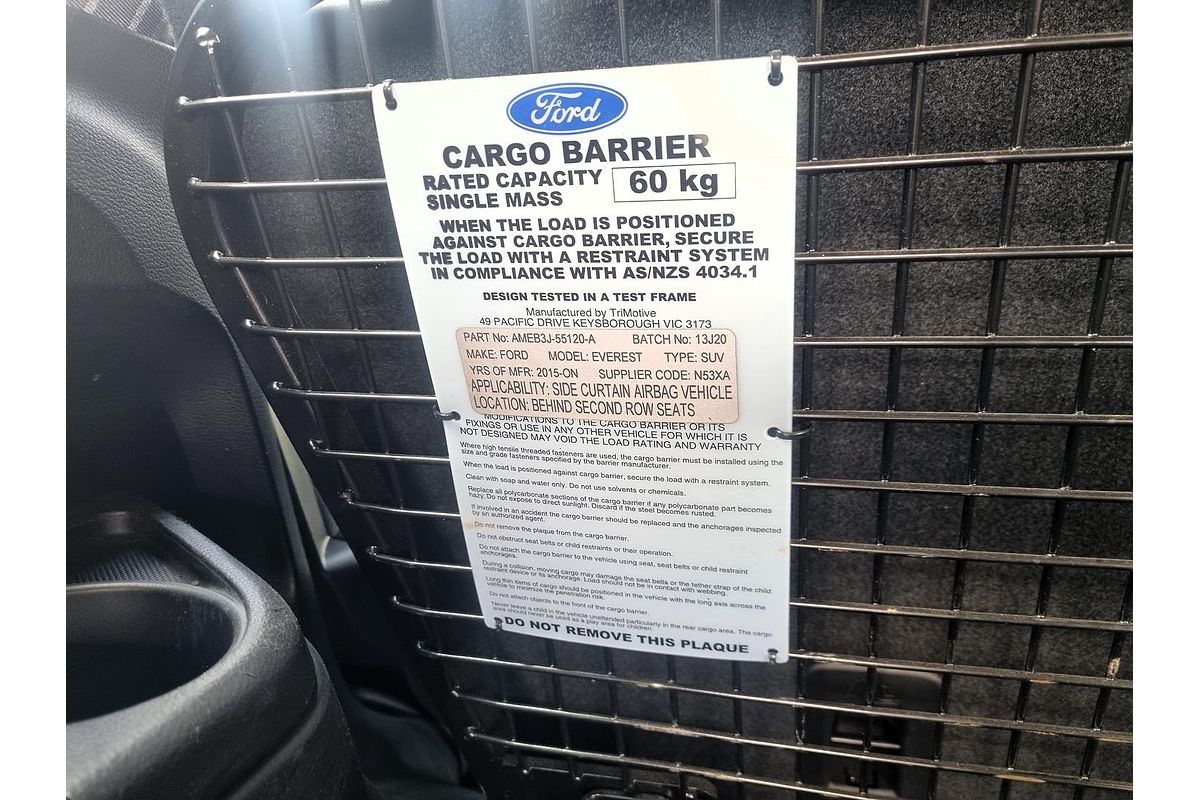 2020 Ford Everest Ambiente UA II