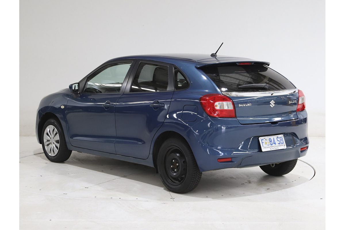 2017 SUZUKI BALENO GL 4 SP AUTOMATIC 4D HATCHBACK 4CYL 
