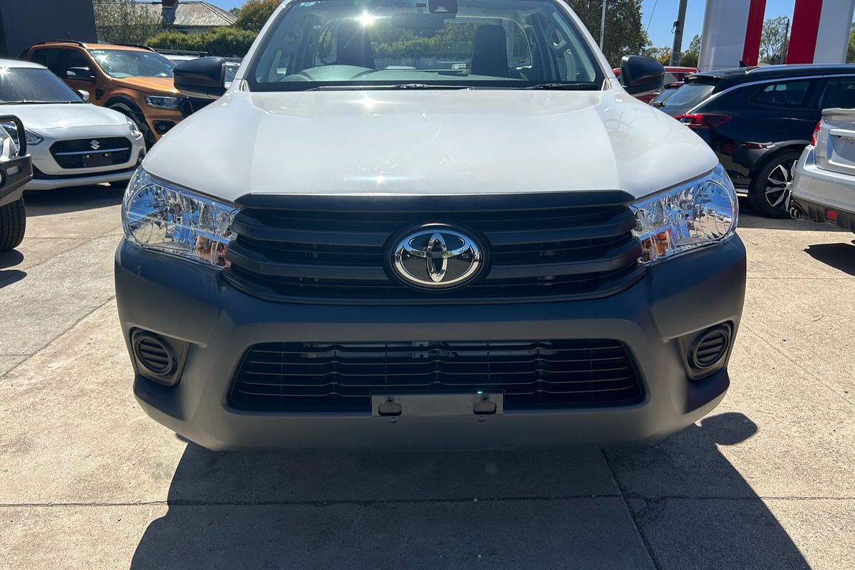 2019 Toyota Hilux Workmate TGN121R Rear Wheel Drive