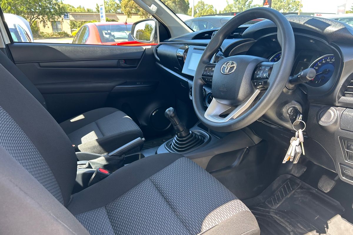 2019 Toyota Hilux Workmate TGN121R Rear Wheel Drive