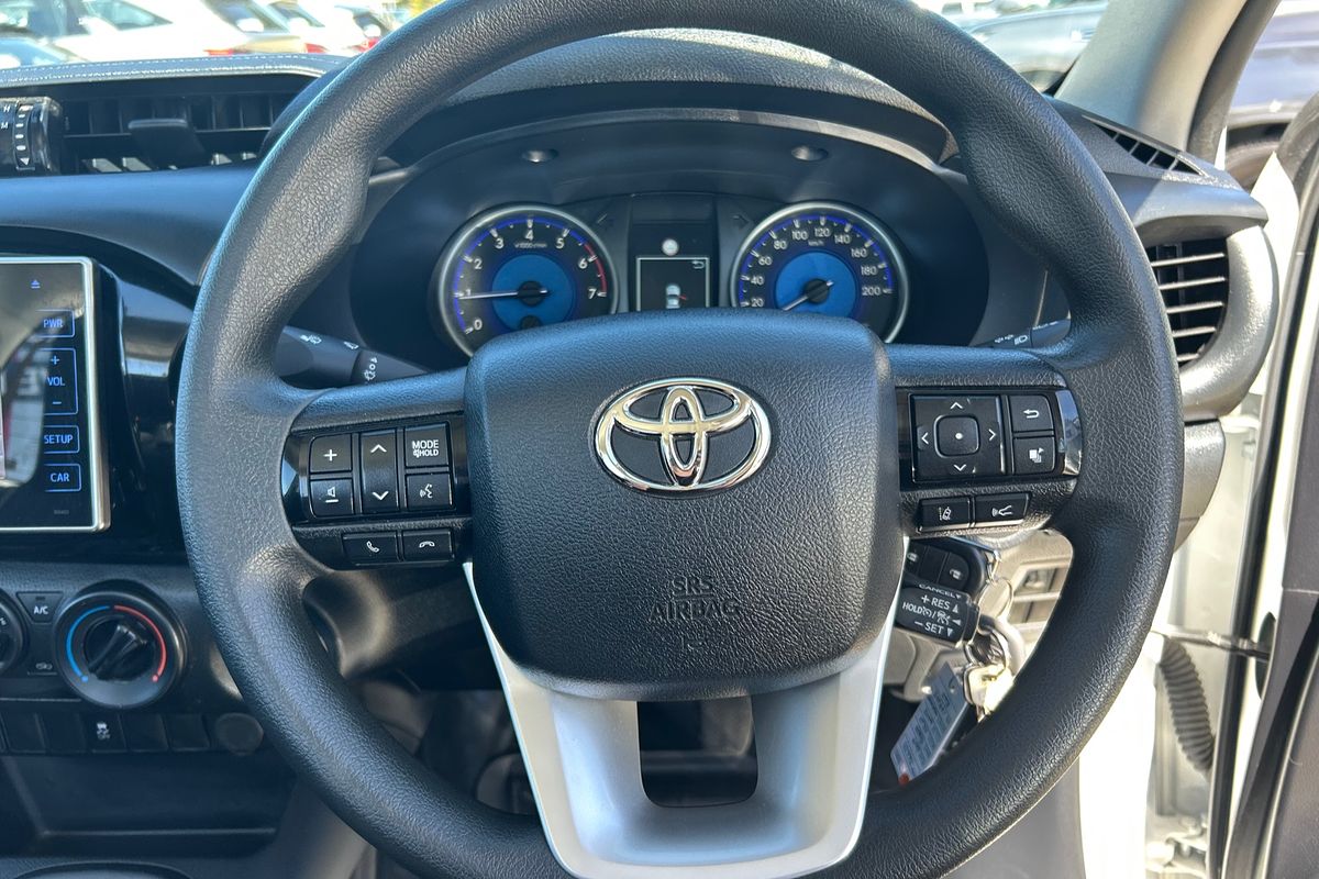 2019 Toyota Hilux Workmate TGN121R Rear Wheel Drive