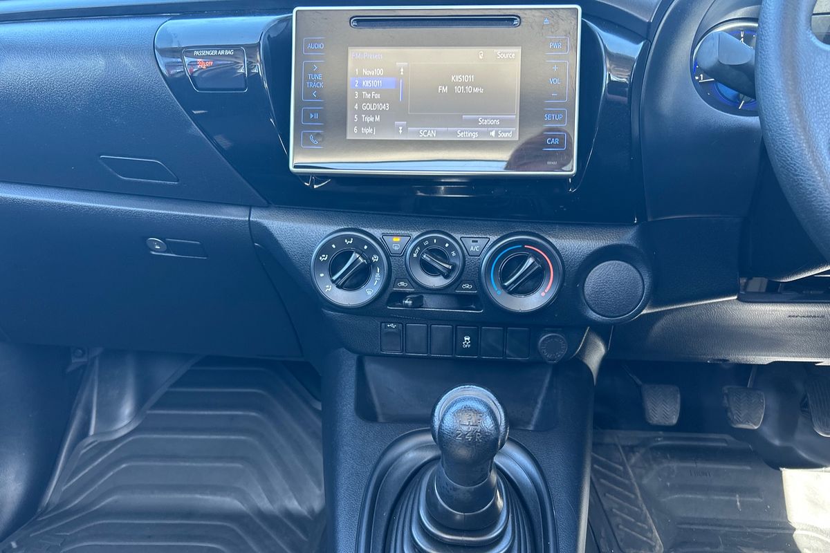 2019 Toyota Hilux Workmate TGN121R Rear Wheel Drive