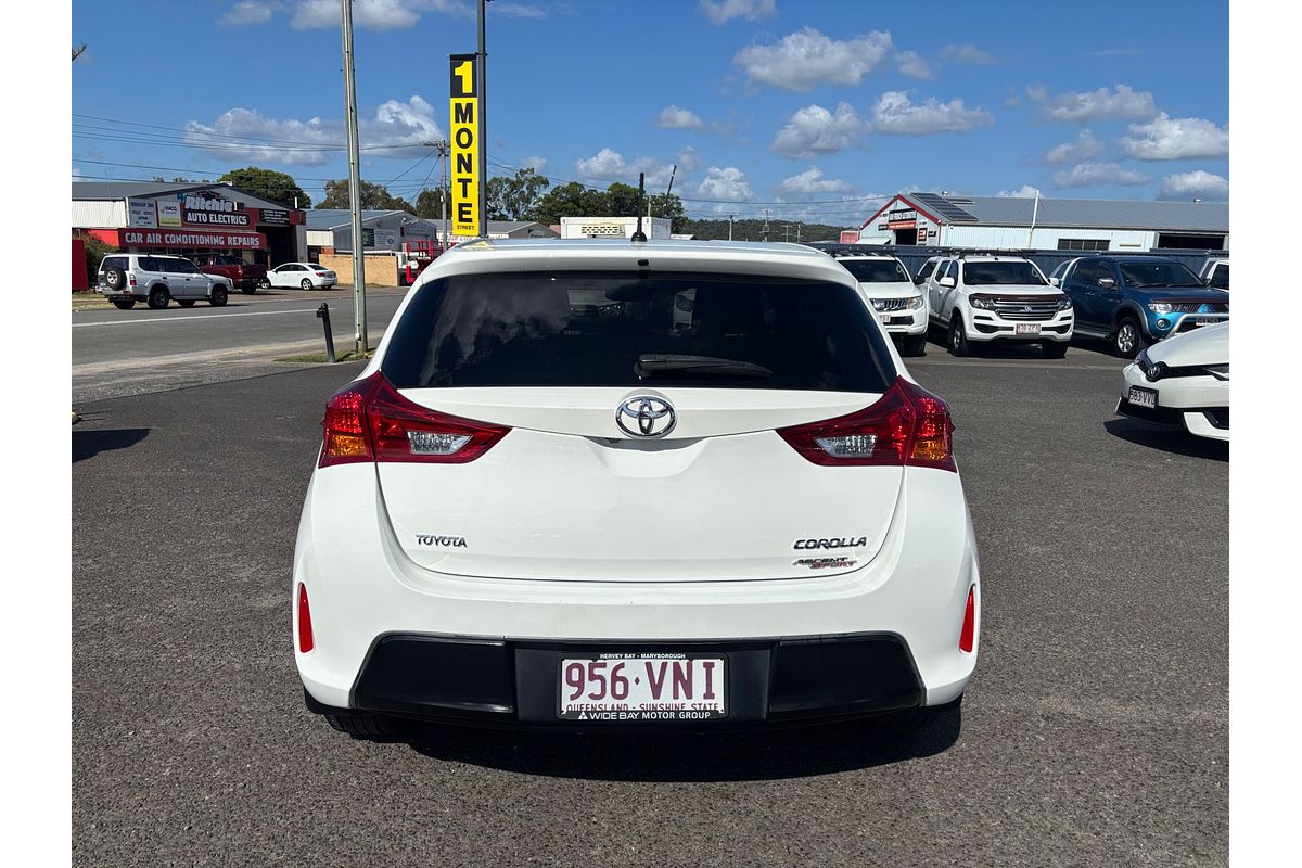 2015 Toyota Corolla Ascent Sport ZRE182R
