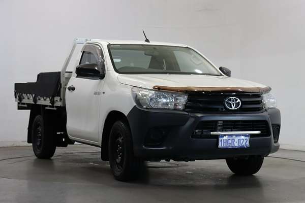 2016 Toyota Hilux Workmate TGN121R Rear Wheel Drive