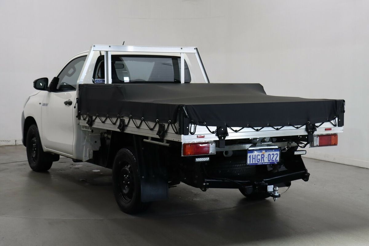 2016 Toyota Hilux Workmate TGN121R Rear Wheel Drive