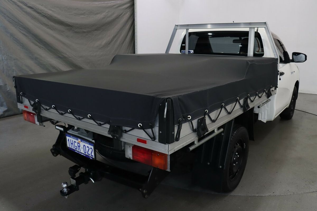 2016 Toyota Hilux Workmate TGN121R Rear Wheel Drive