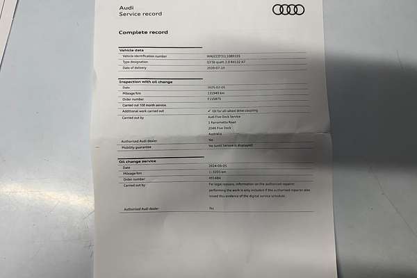 2020 Audi Q3 40 TFSI S Line F3