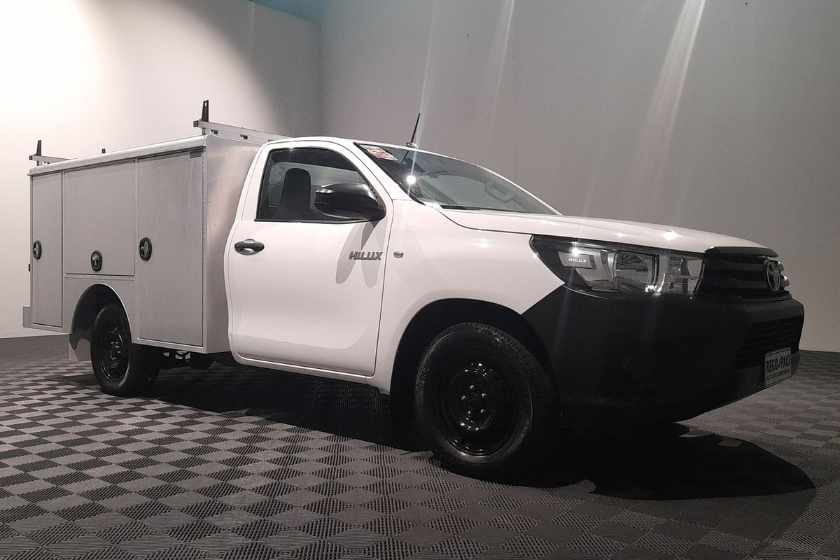 2018 Toyota Hilux Workmate GUN122R Rear Wheel Drive