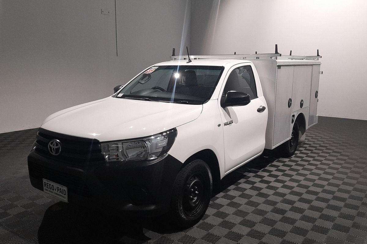 2018 Toyota Hilux Workmate GUN122R Rear Wheel Drive