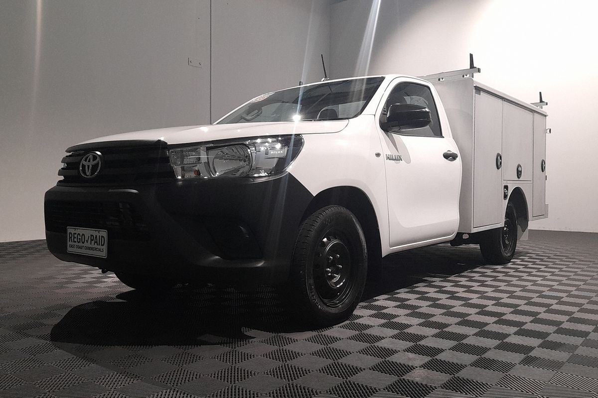 2018 Toyota Hilux Workmate GUN122R Rear Wheel Drive