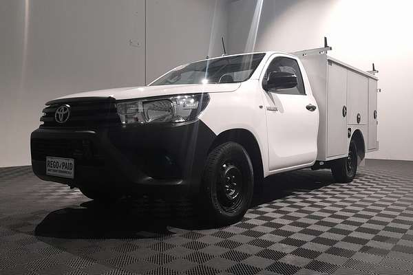 2018 Toyota Hilux Workmate GUN122R Rear Wheel Drive