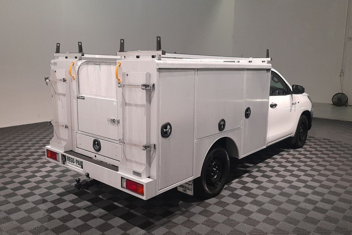 2018 Toyota Hilux Workmate GUN122R Rear Wheel Drive