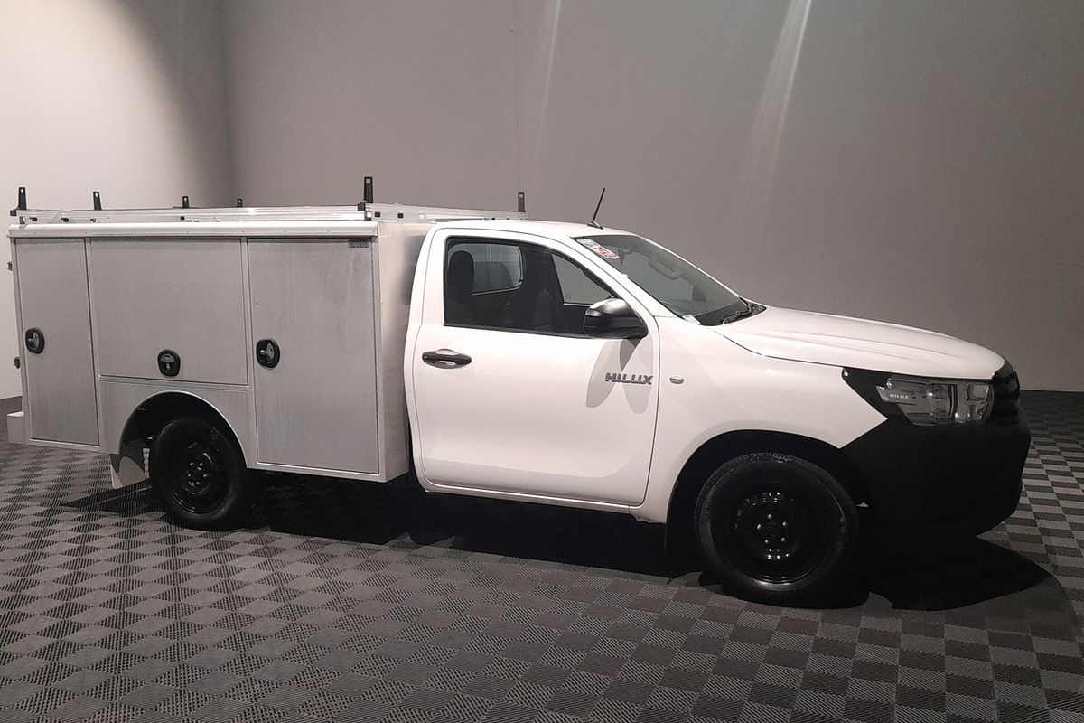 2018 Toyota Hilux Workmate GUN122R Rear Wheel Drive