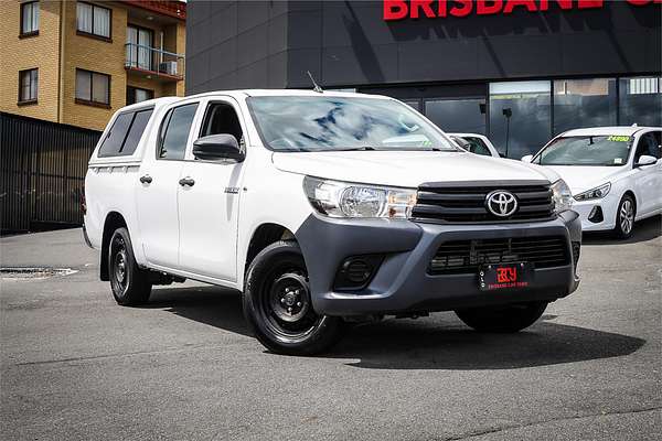 2016 Toyota Hilux Workmate TGN121R Rear Wheel Drive