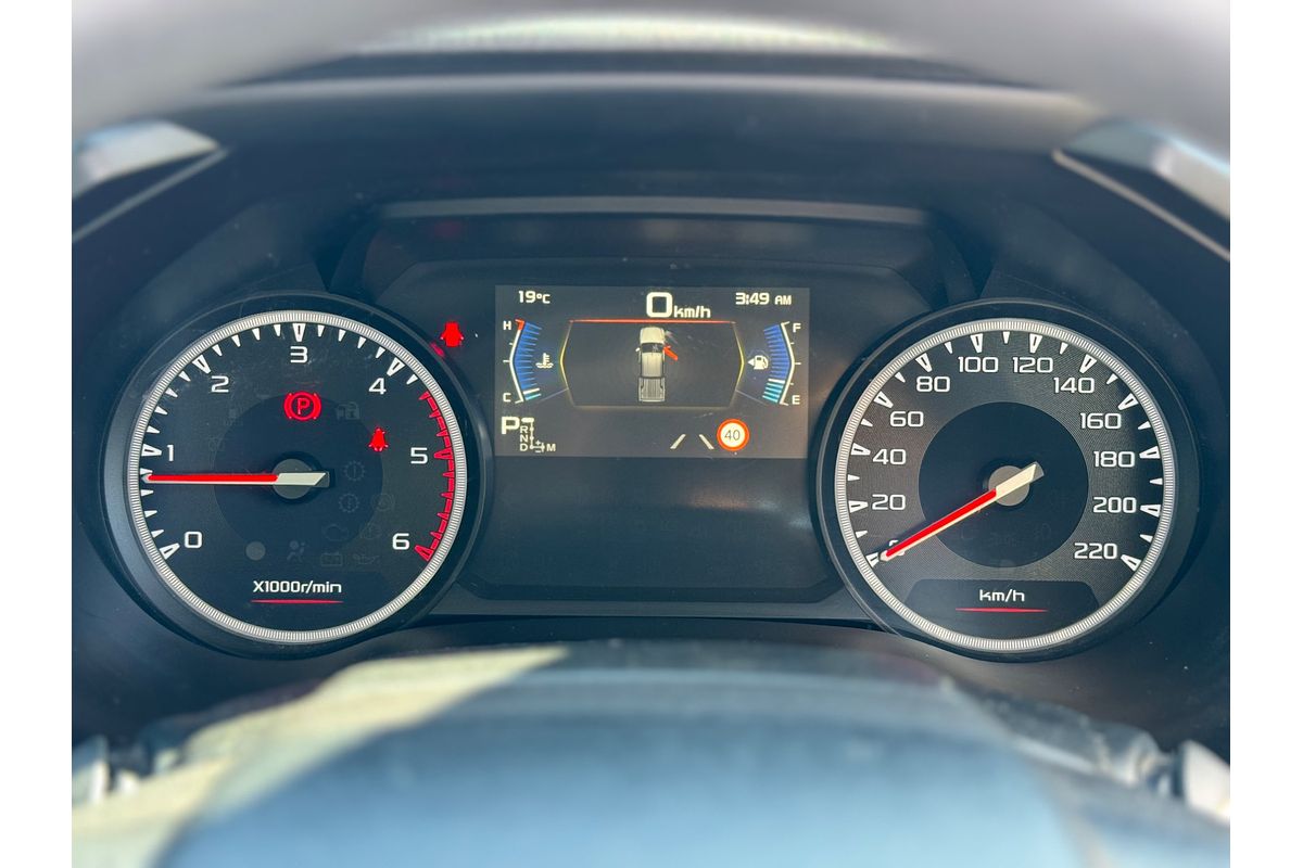 2021 Isuzu D-MAX SX High Ride Rear Wheel Drive