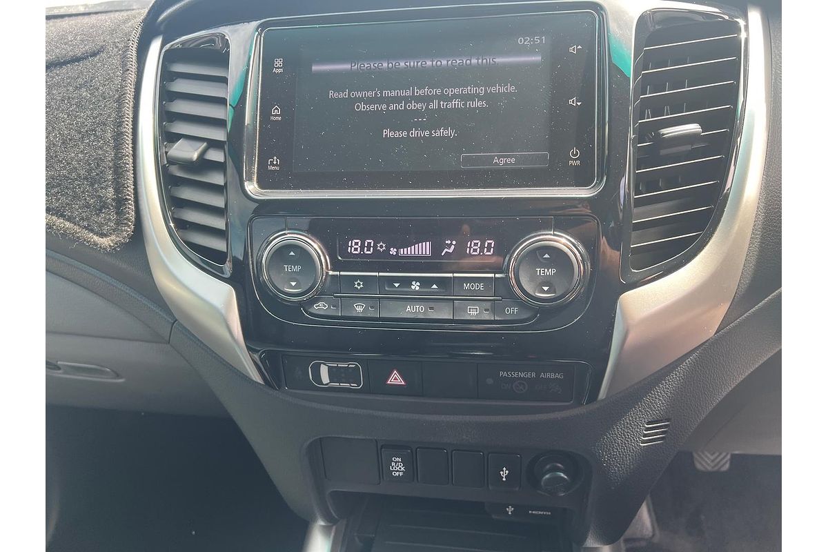 2018 Mitsubishi Triton Blackline MQ 4X4