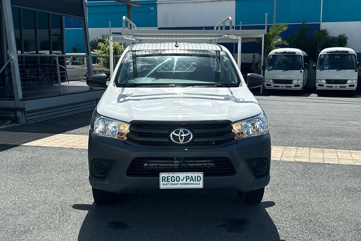 2019 Toyota Hilux Workmate TGN121R Rear Wheel Drive