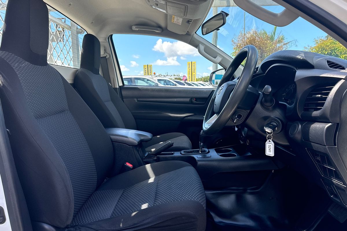 2019 Toyota Hilux Workmate TGN121R Rear Wheel Drive