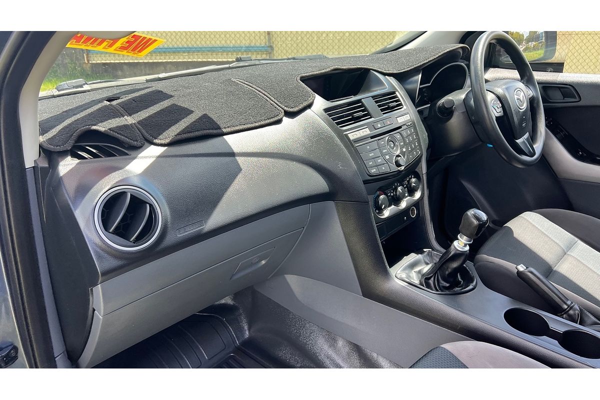 2015 Mazda BT-50 XT Hi-Rider (4x2) MY13 Rear Wheel Drive