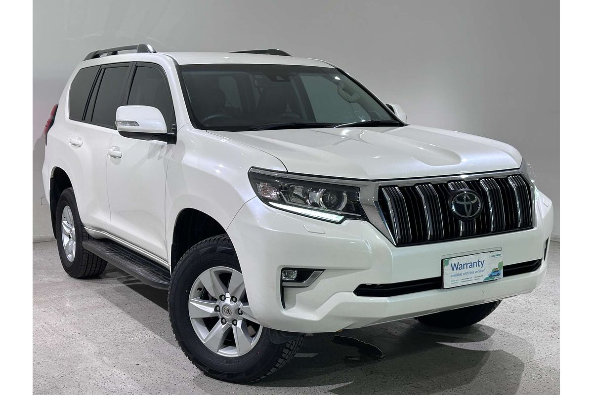 2021 Toyota Landcruiser Prado GXL in White | Used SUV | Eagle Farm QLD ...