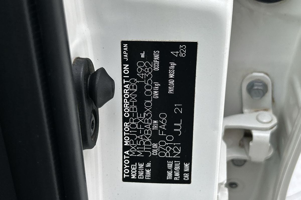 2021 Toyota Yaris Cross GX MXPJ10R