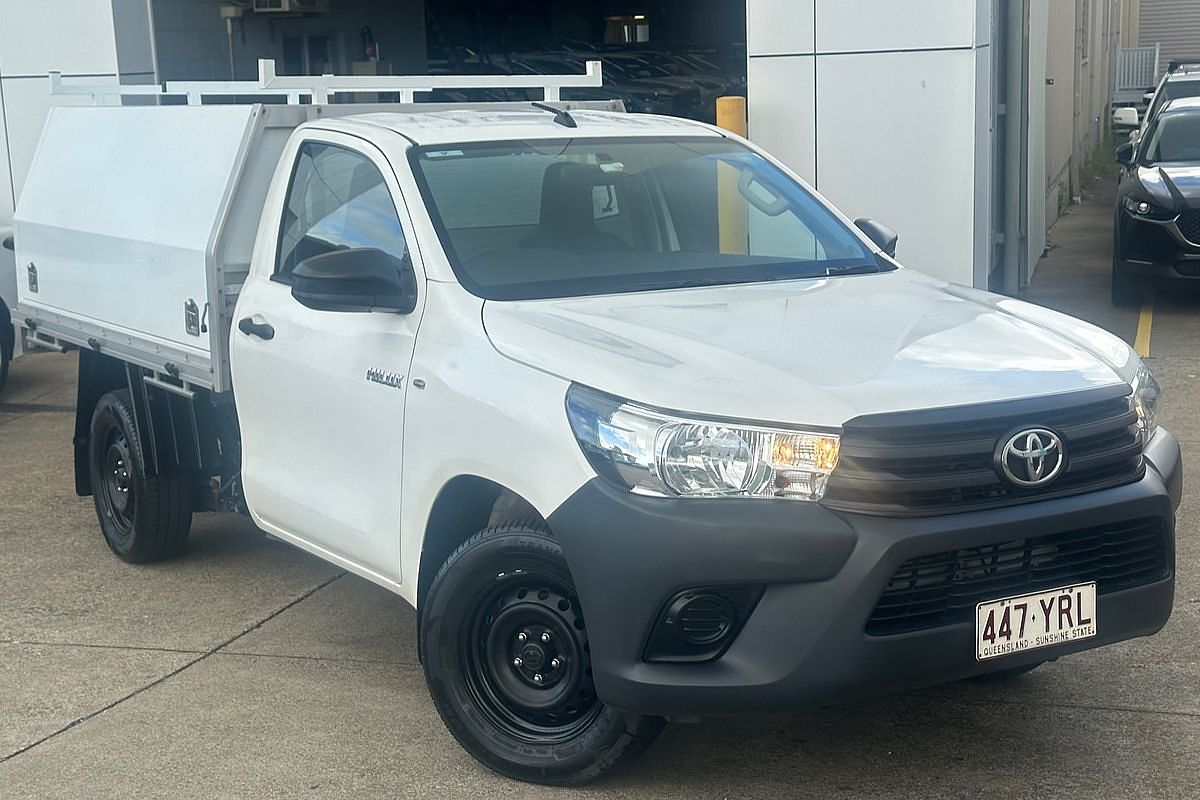 2018 Toyota Hilux Workmate TGN121R Rear Wheel Drive