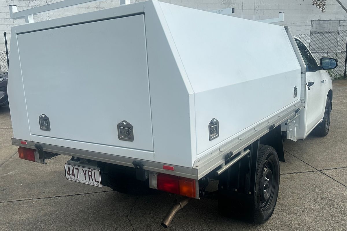 2018 Toyota Hilux Workmate TGN121R Rear Wheel Drive