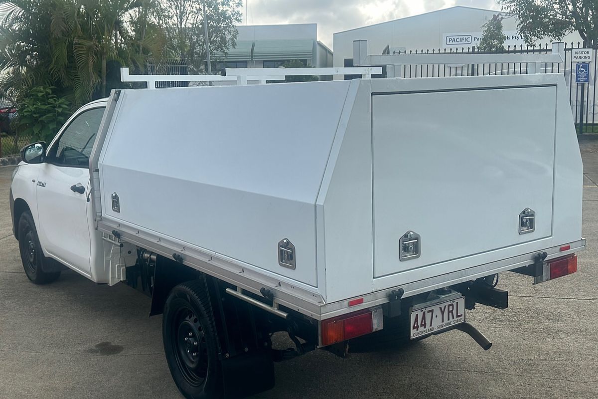 2018 Toyota Hilux Workmate TGN121R Rear Wheel Drive