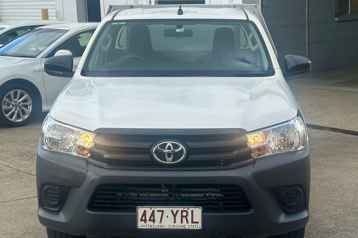 2018 Toyota Hilux Workmate TGN121R Rear Wheel Drive