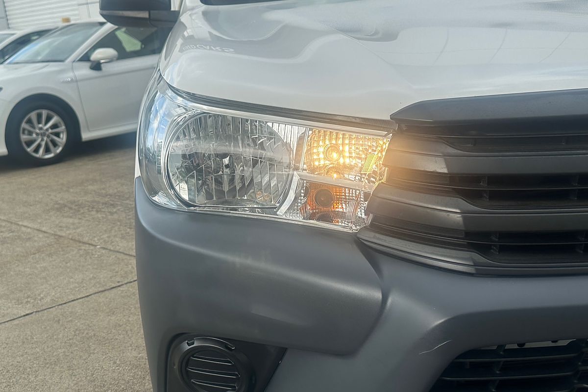 2018 Toyota Hilux Workmate TGN121R Rear Wheel Drive