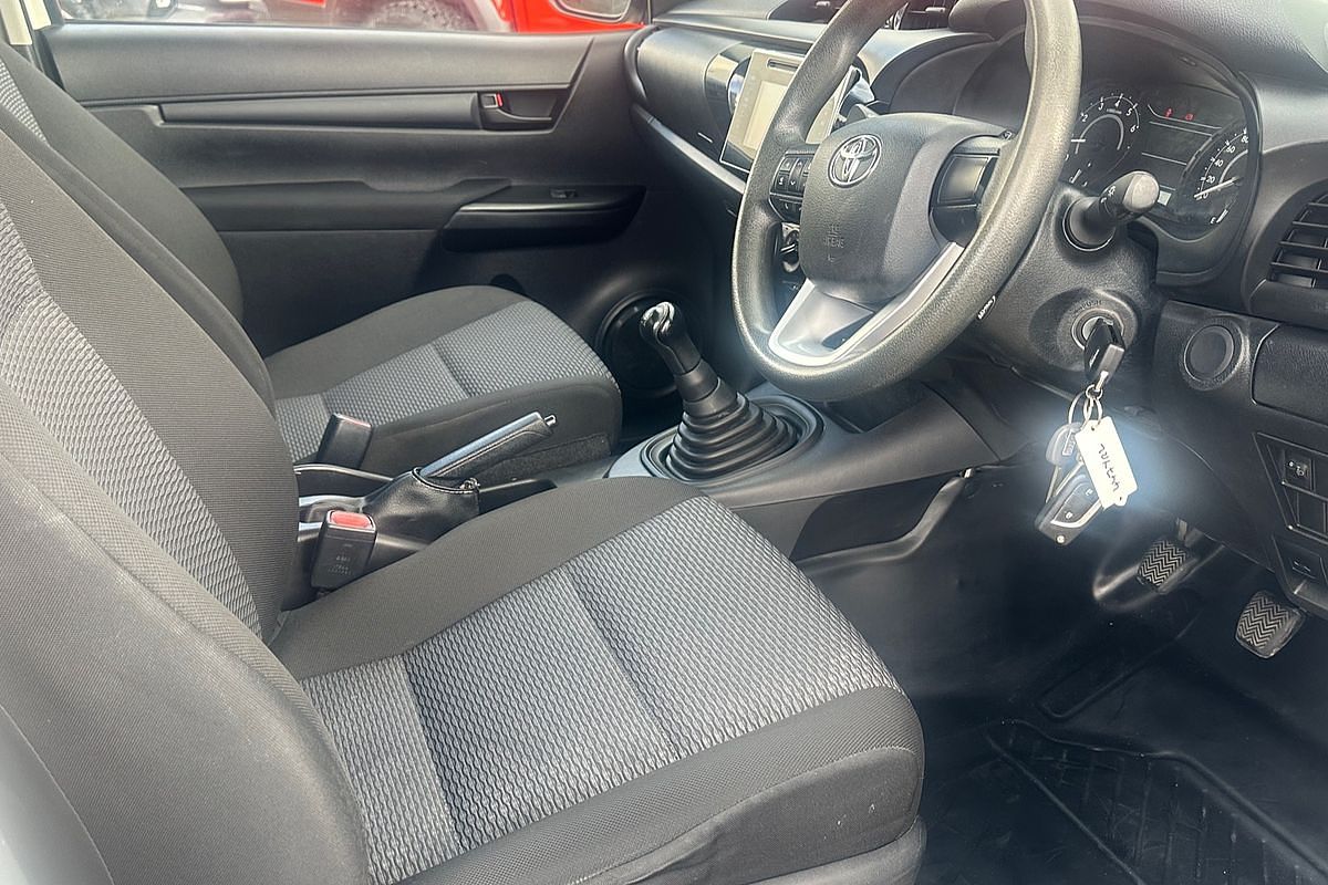 2018 Toyota Hilux Workmate TGN121R Rear Wheel Drive