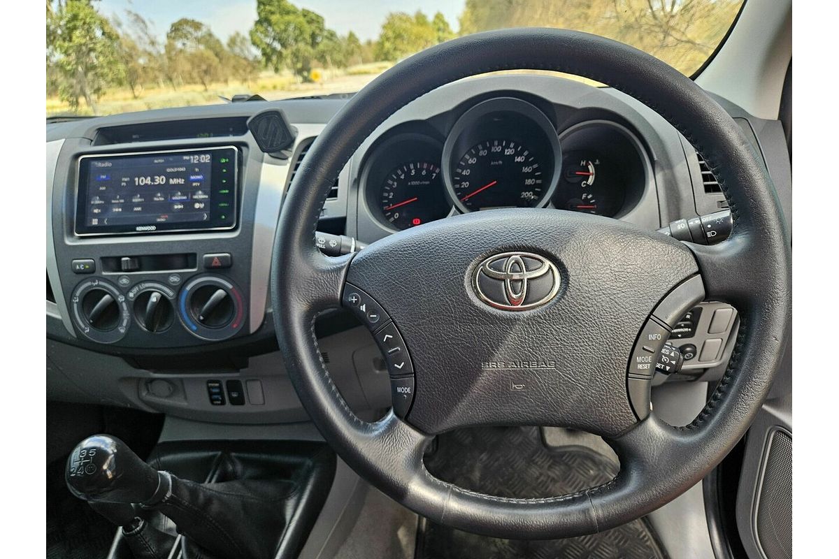 2011 Toyota Hilux SR5 (4x4) GGN25R MY11 Upgrade 4X4