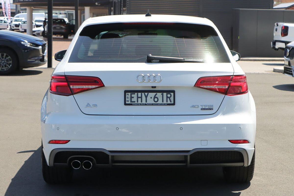 2019 Audi A3 40 TFSI S line plus 8V