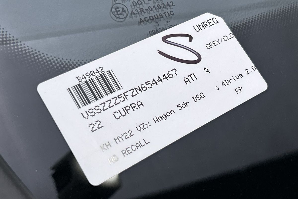 2022 CUPRA Ateca VZx KH