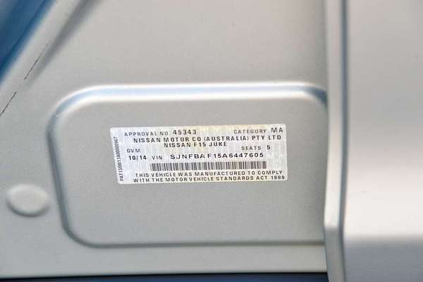2013 Nissan JUKE ST F15