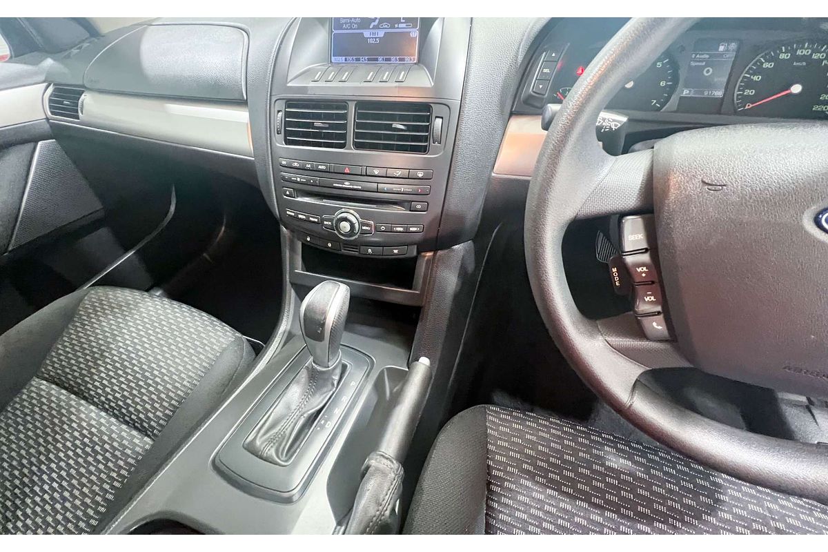 2013 Ford Falcon Ute FG MkII Rear Wheel Drive