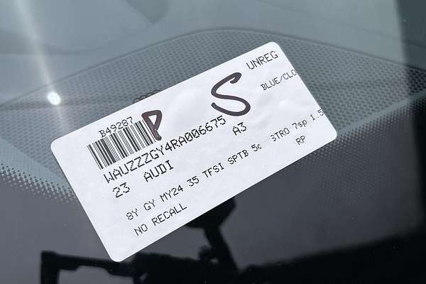 2023 Audi A3 35 TFSI GY