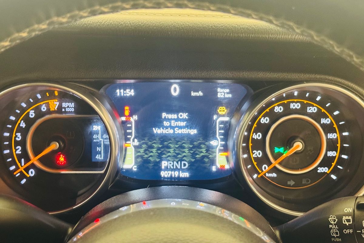 2019 Wrangler Overland 2-Door 3.6L 8-Speed Auto 