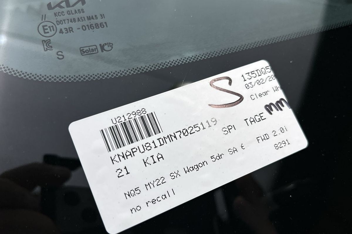 2021 Kia Sportage SX NQ5