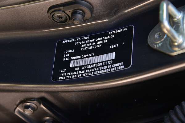 2020 Toyota Fortuner Crusade GUN156R