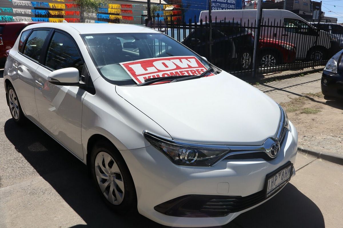 2016 Toyota Corolla Ascent ZRE182R MY15
