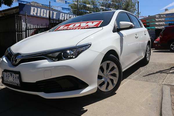2016 Toyota Corolla Ascent ZRE182R MY15