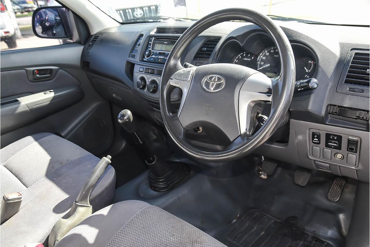 2012 Toyota Hilux SR KUN16R Rear Wheel Drive