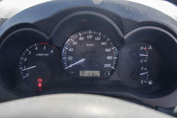 2012 Toyota Hilux SR KUN16R Rear Wheel Drive